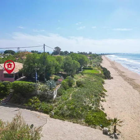 Sandy Toes And Salty Noses Beach House Paradise Pyrgos (Elis) Exterior photo
