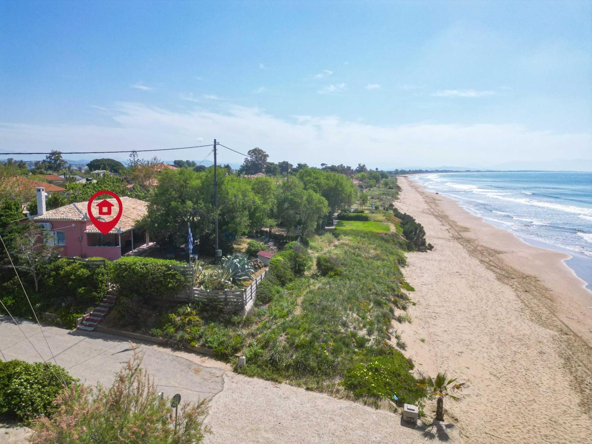 Villa Sandy Toes And Salty Noses Beach House Paradise Pyrgos (Elis)